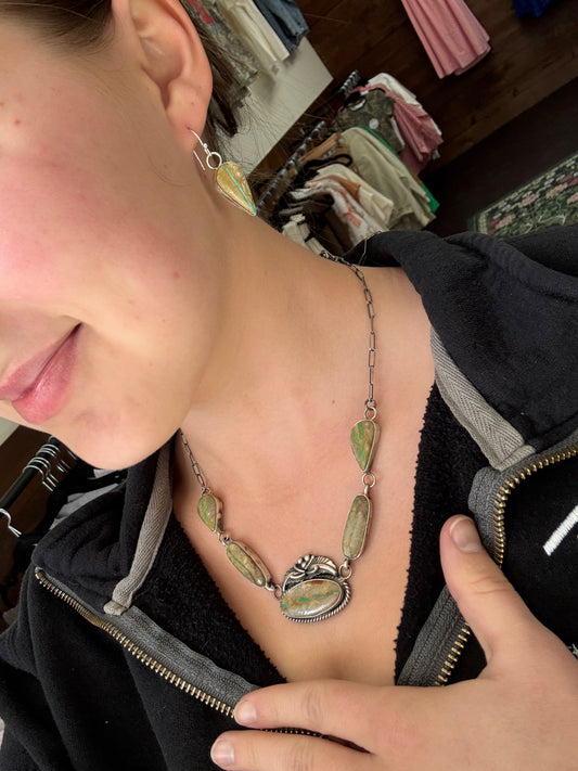 Royston Earrings & Necklace Set