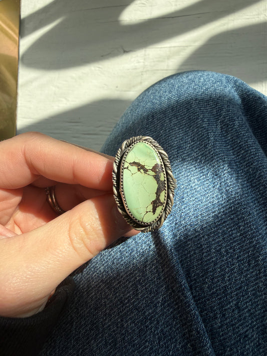 Polychrome Oval Ring