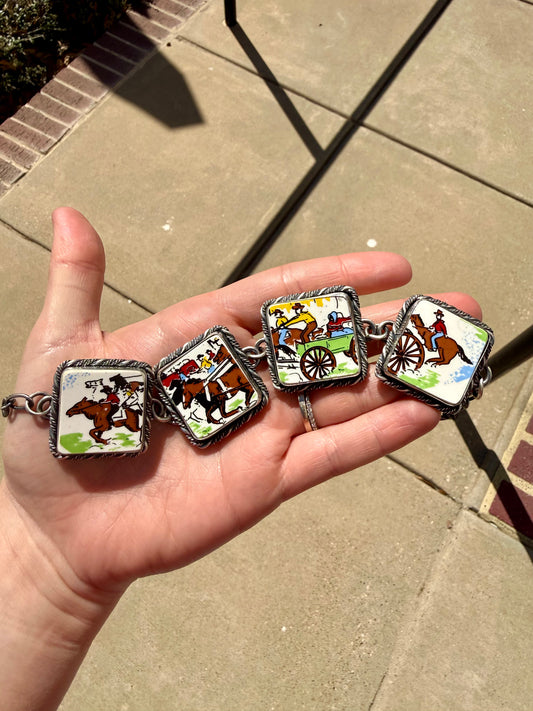 Wagon Race Storybook Bracelet