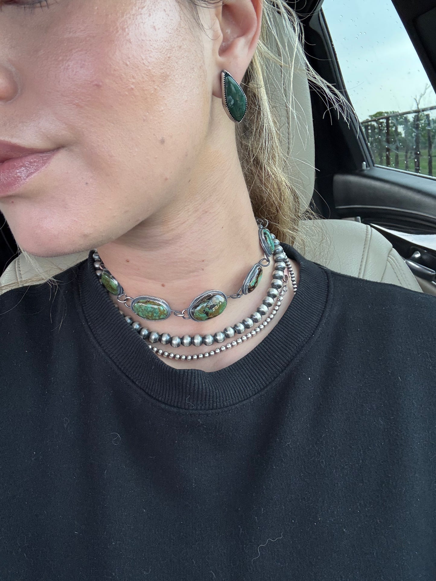 Bamboo Mountain Turquoise Choker