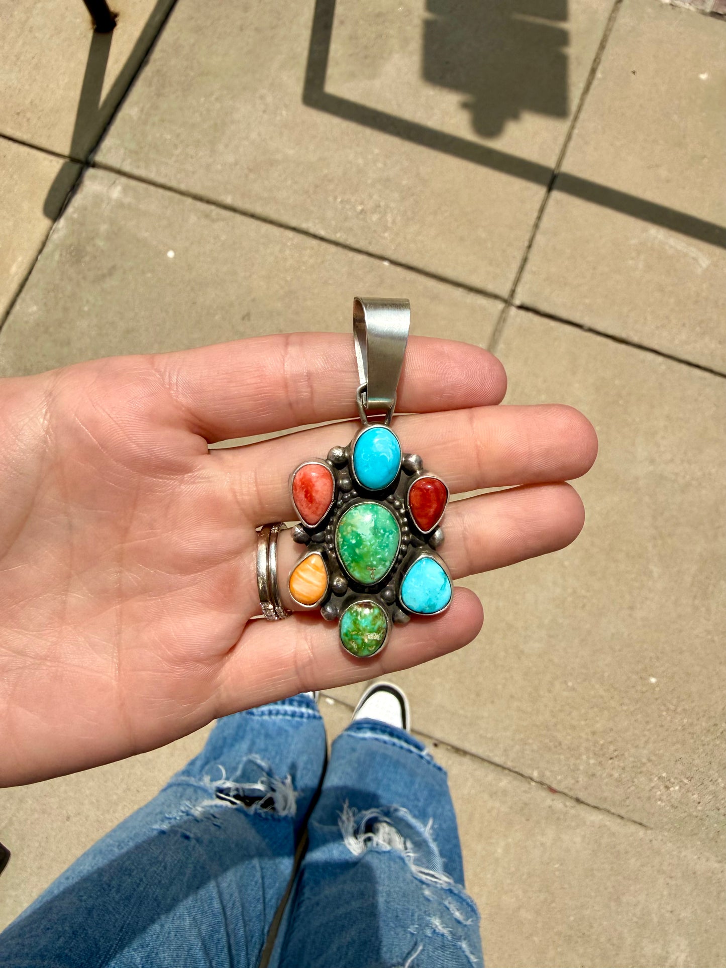 Spring Multicolor Pendant