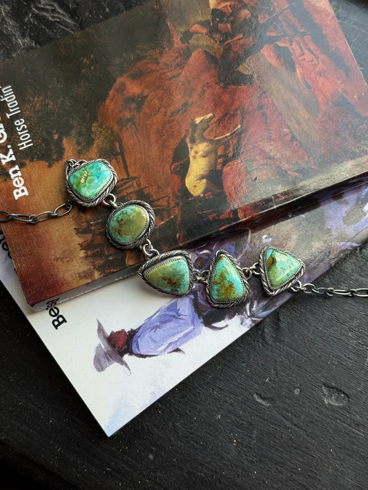 One of a Kind Turquoise Choker