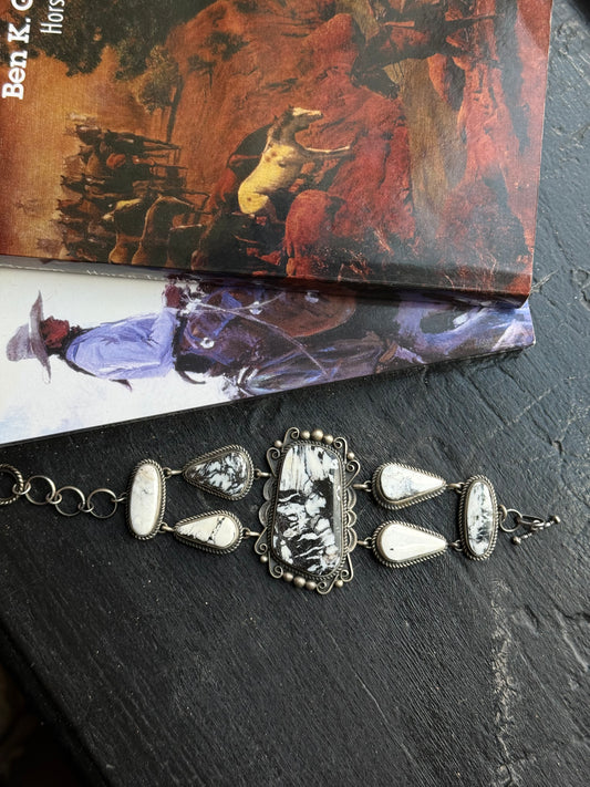 White Buffalo Cuff