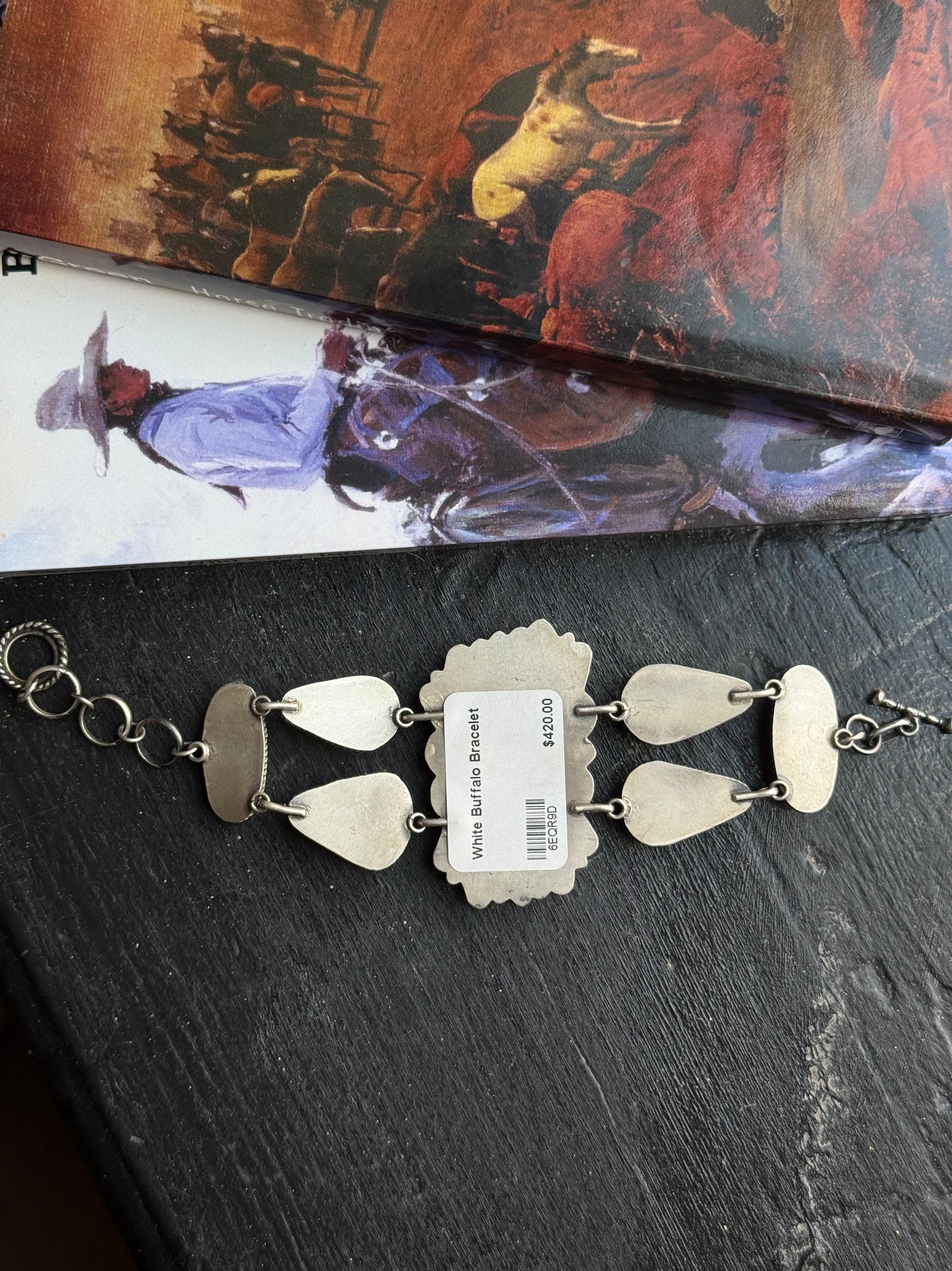 White Buffalo Cuff