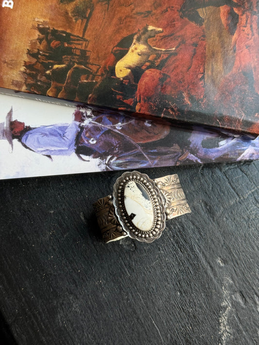 White Buffalo Cuff
