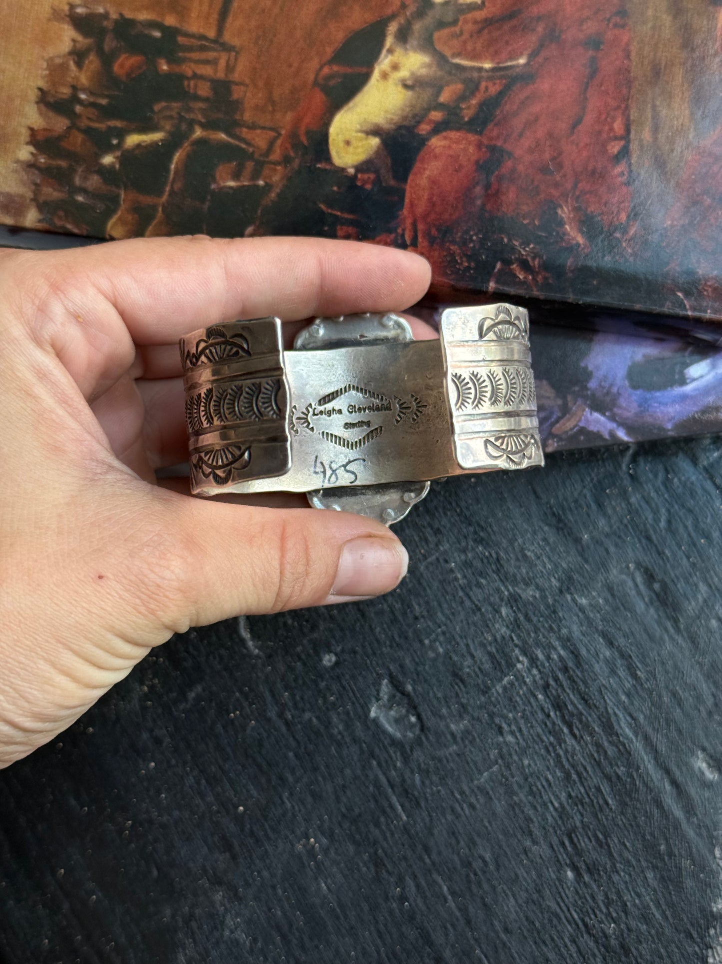 White Buffalo Cuff