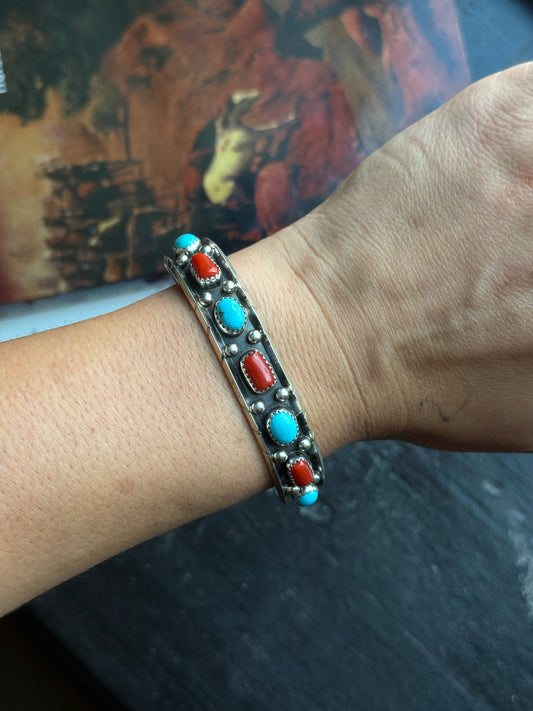 Coral & Kingman Cuff made Reed Charley