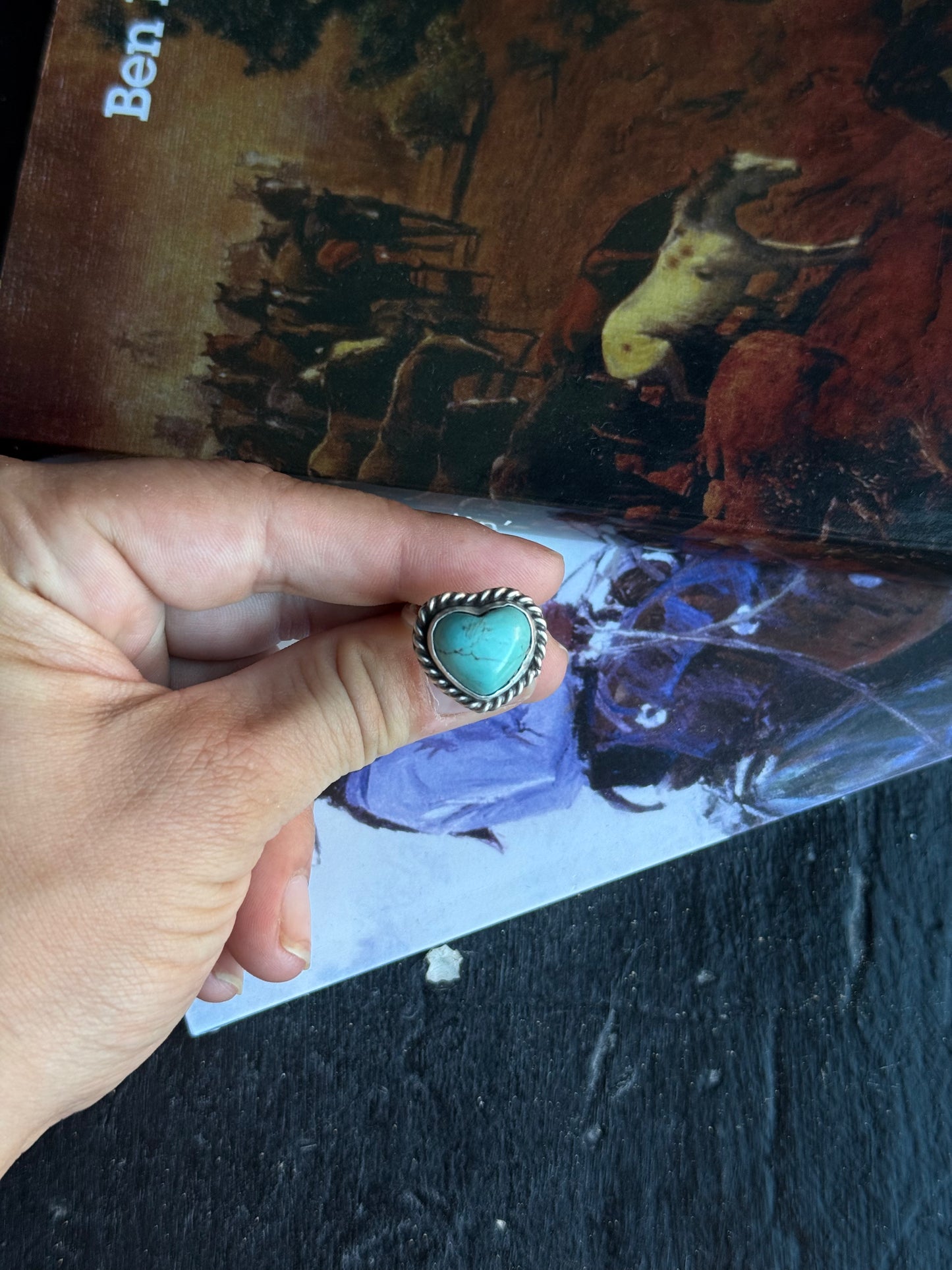Mini Heart Adjustable Ring