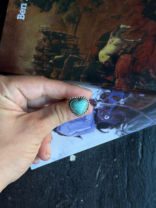 Mini Heart Adjustable Ring