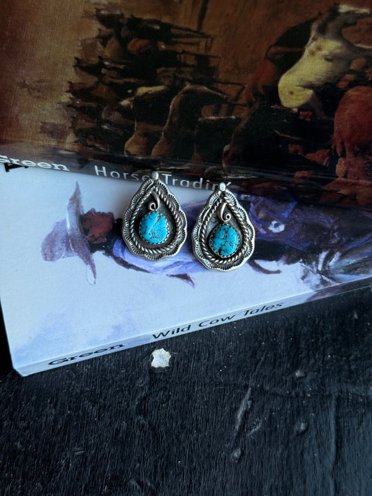 Kingman Turquoise Earrings