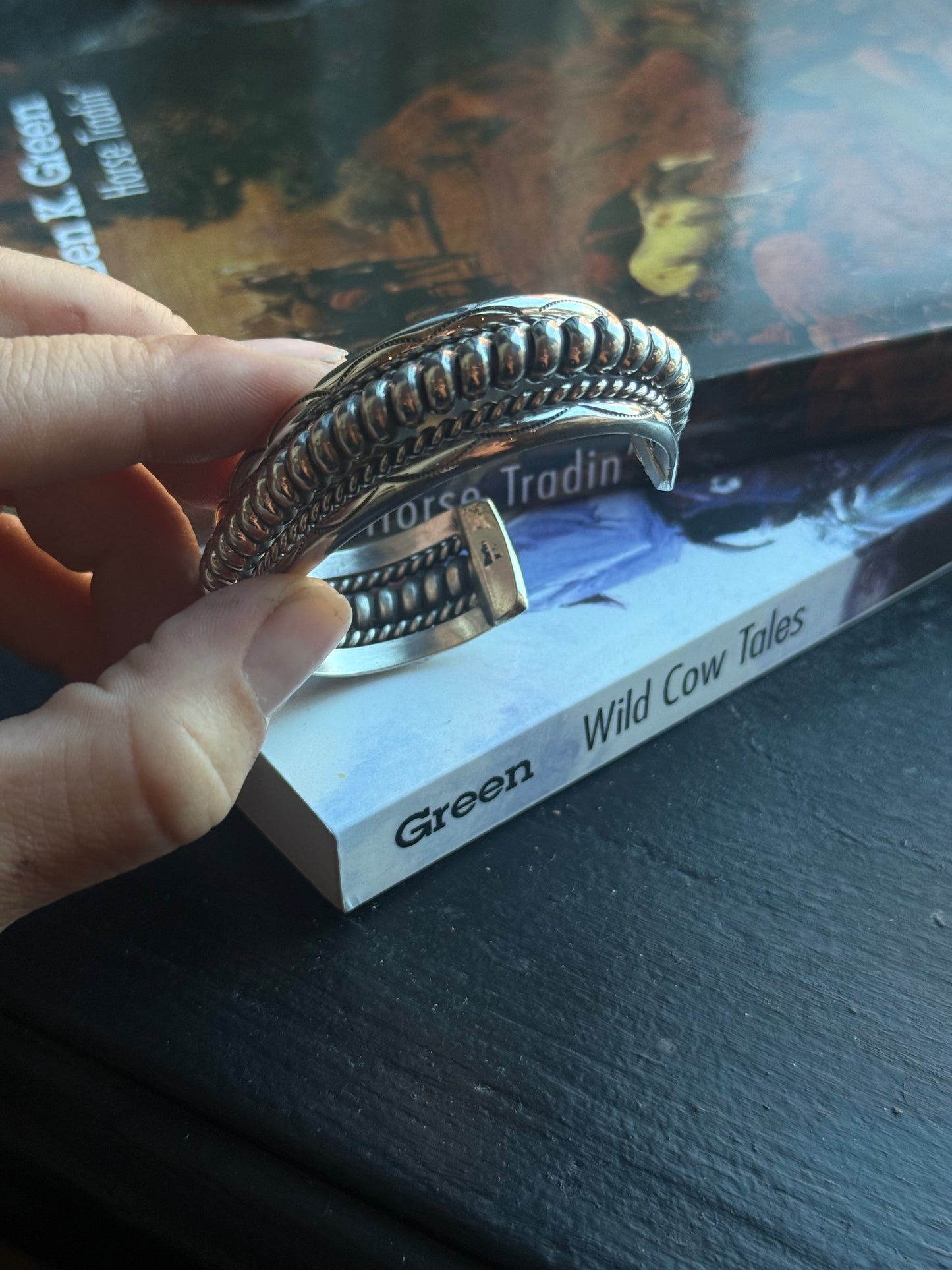 Sterling Silver Rope Cuff