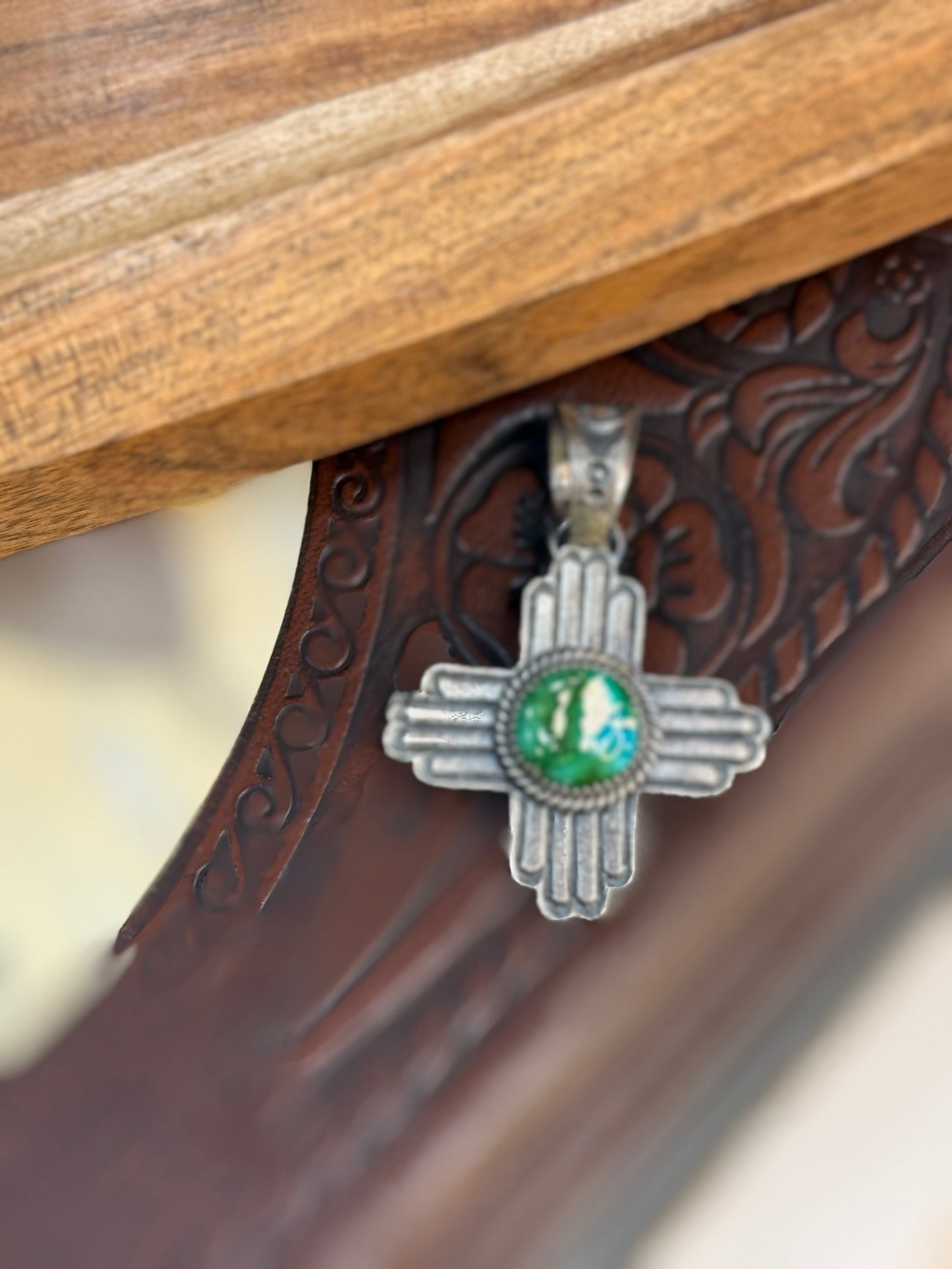 Turquoise Sun Pendant