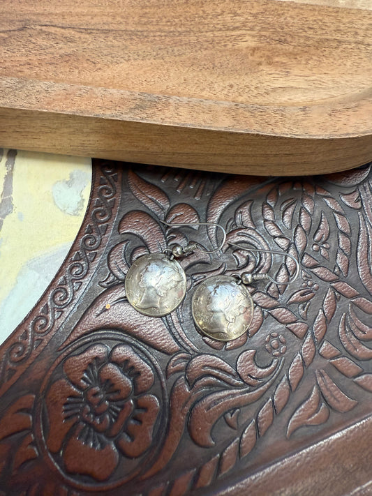 Mercury Dime Earrings