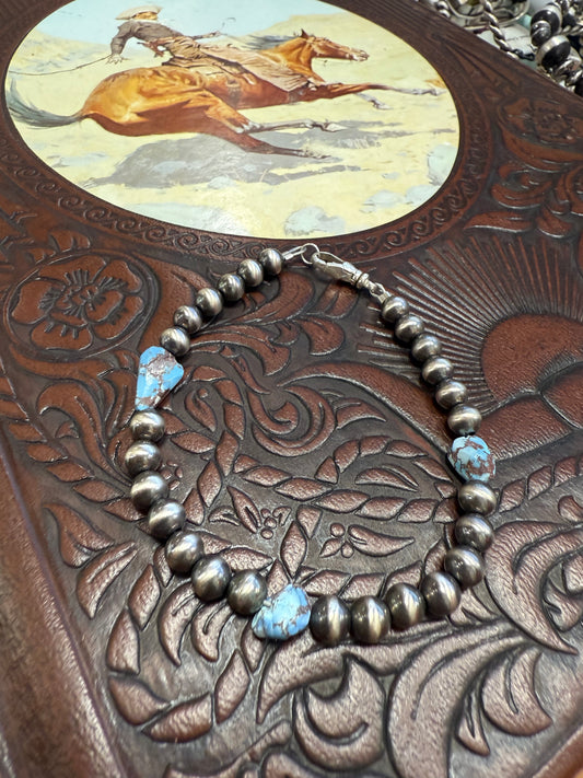 Golden Hills Pearl Bracelet