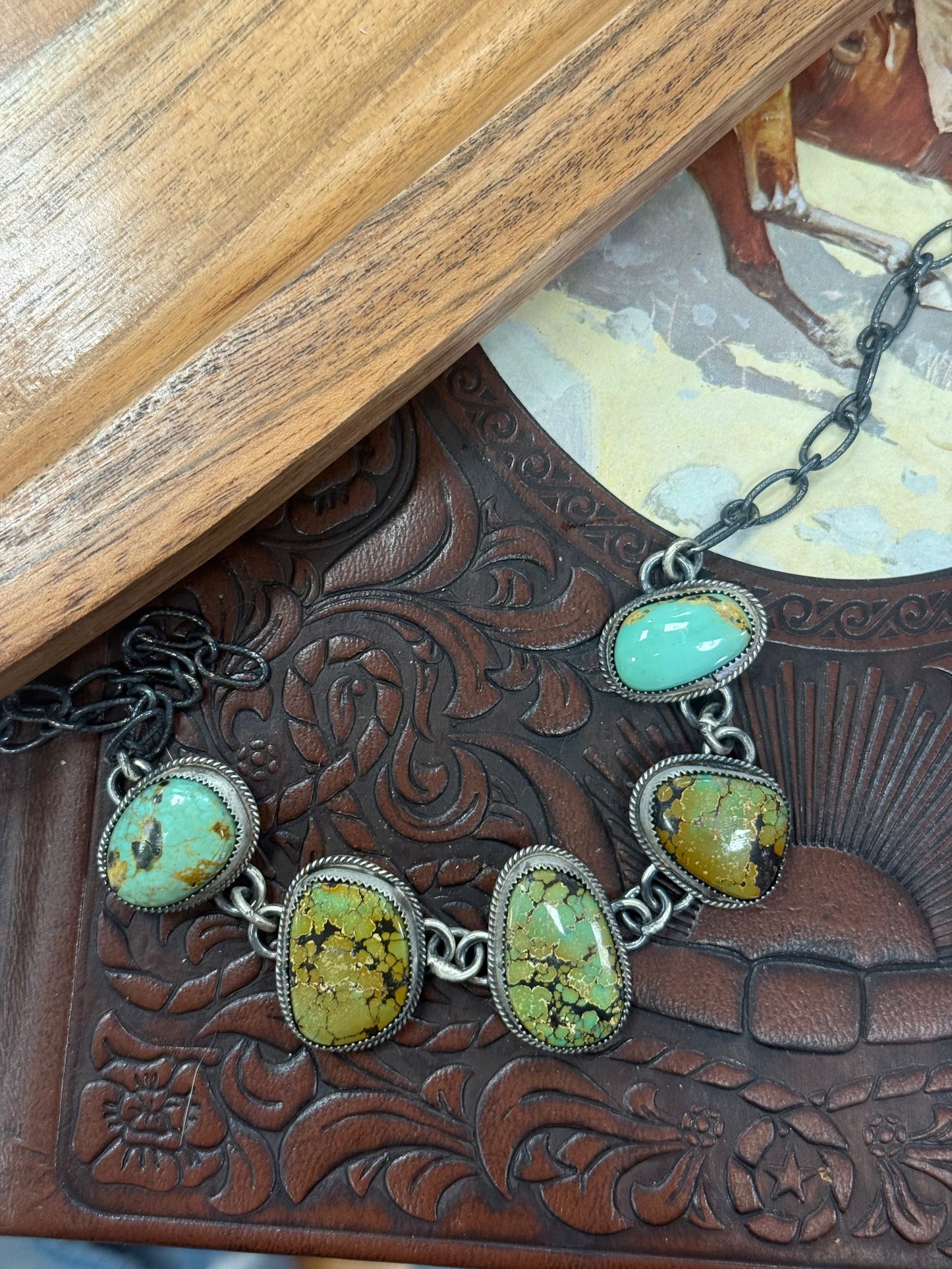 The Greenery Turquoise Choker