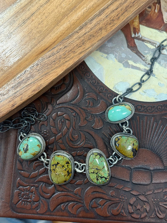 The Greenery Turquoise Choker