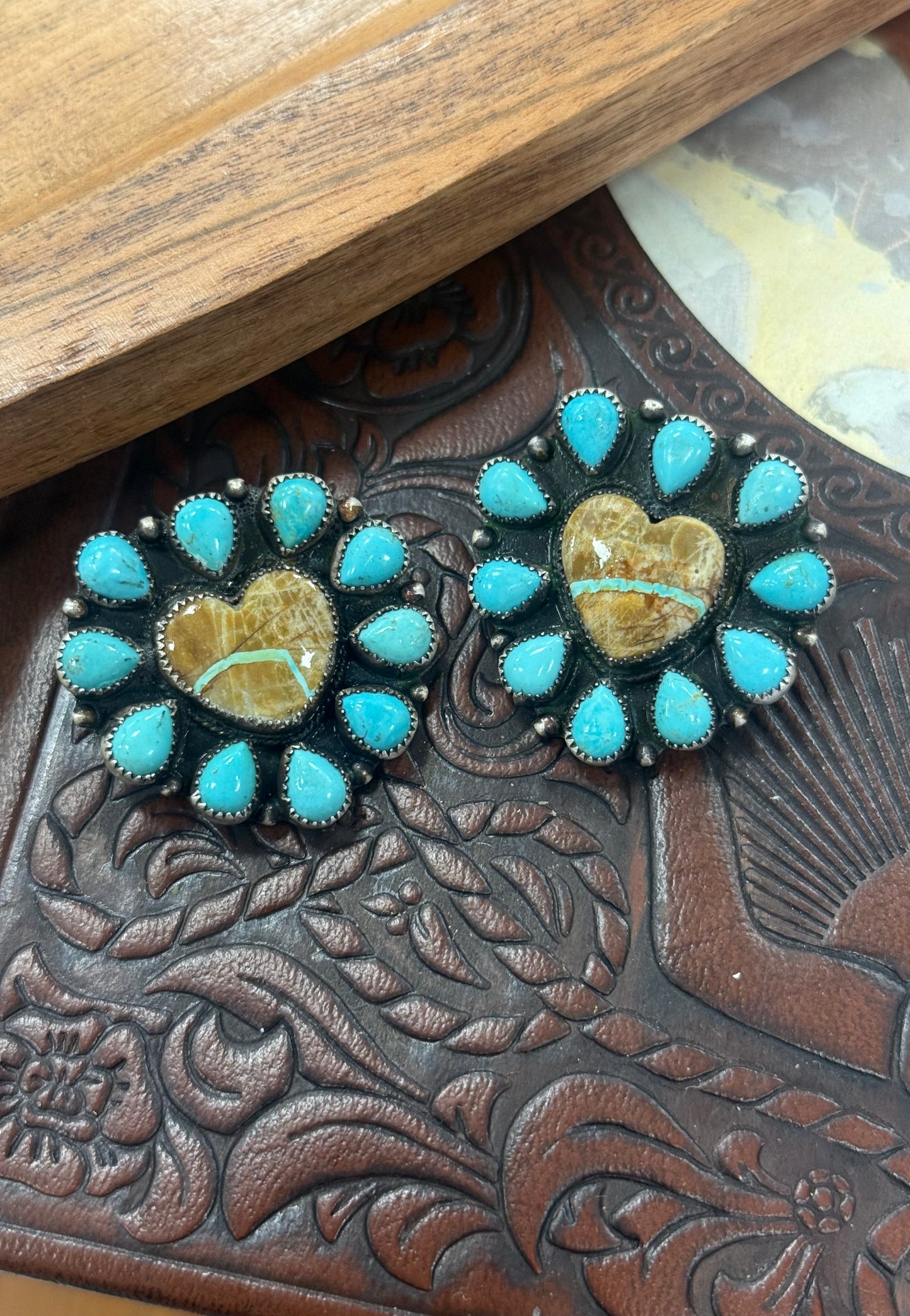 The Royston Heart Earrings