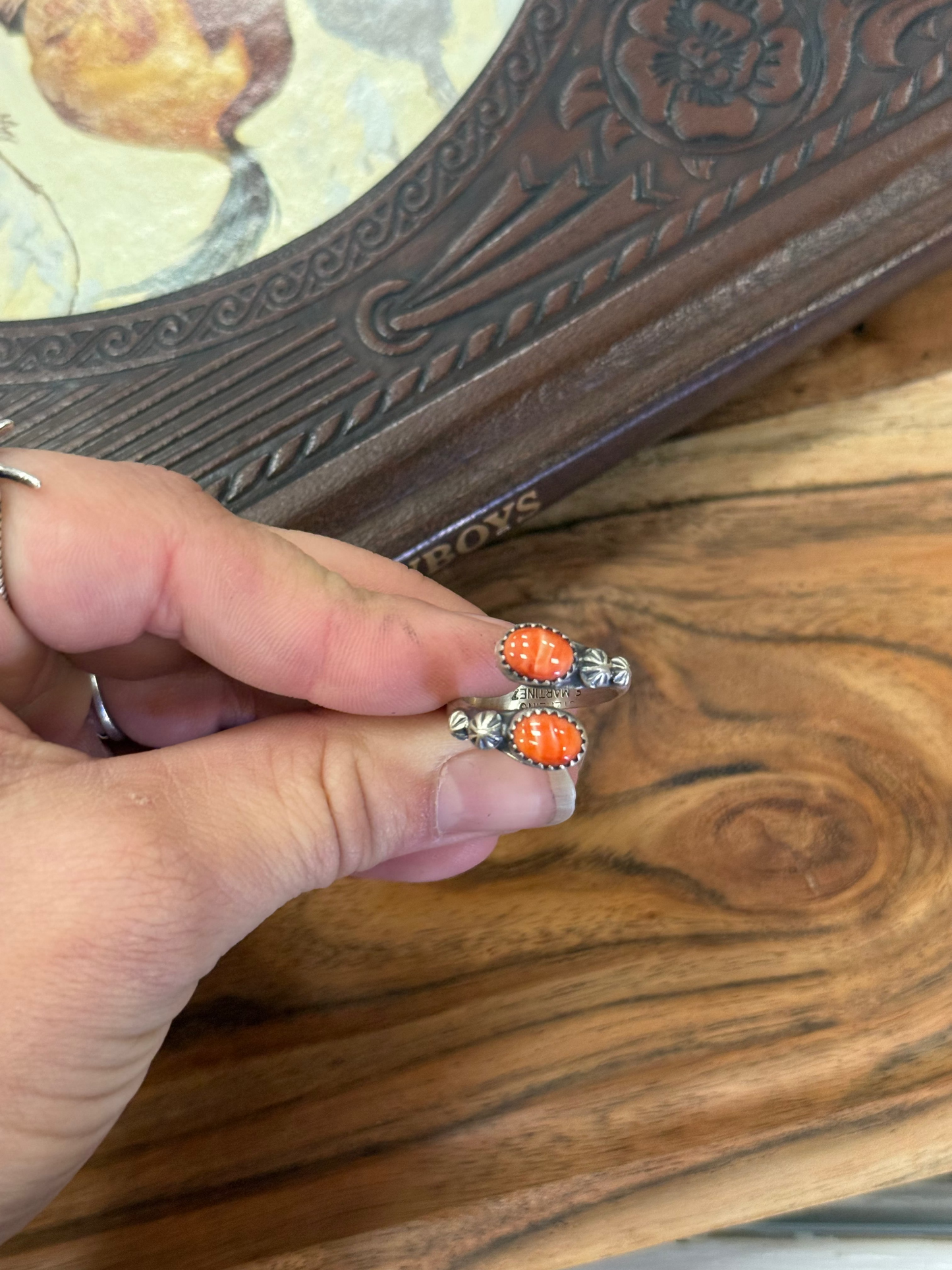 Spiny Oyster Adjustable Ring